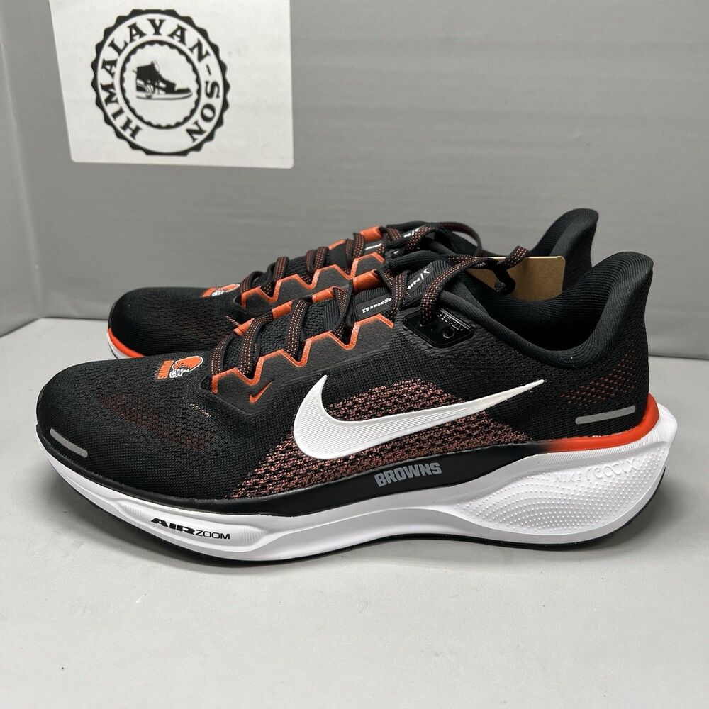 Nike Air Zoom Pegasus 41 Cleveland Browns Men NFL FZ5075-001 Size 8 NEW RARE